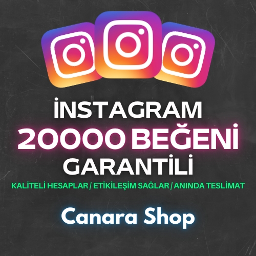  ⭐INSTAGRAM 20000 BEĞENİ - Garantili - En İyisi